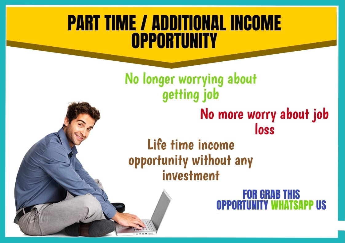 Work from home, part time job