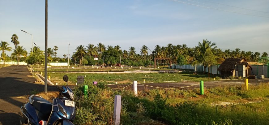 Plots for sale at KaspaPettai (Erode-Poondurai Road)