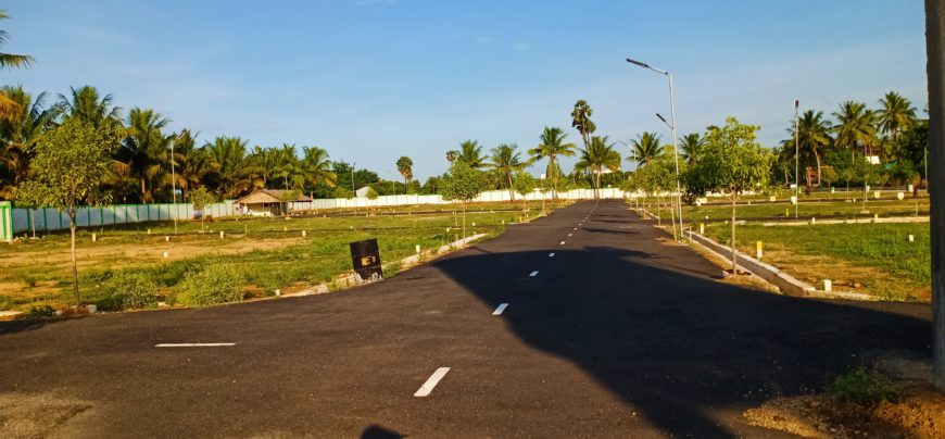 Plots for sale at KaspaPettai (Erode-Poondurai Road)