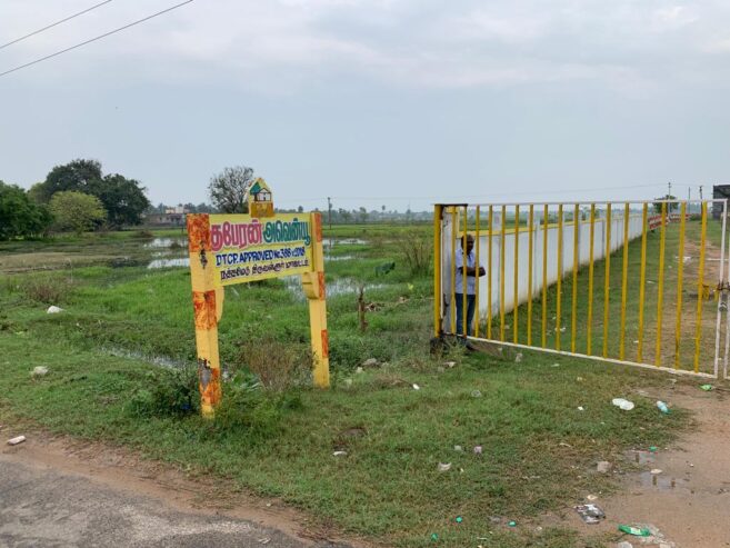 Best Price DTCP approved plots at THIRUNINDRAVUR